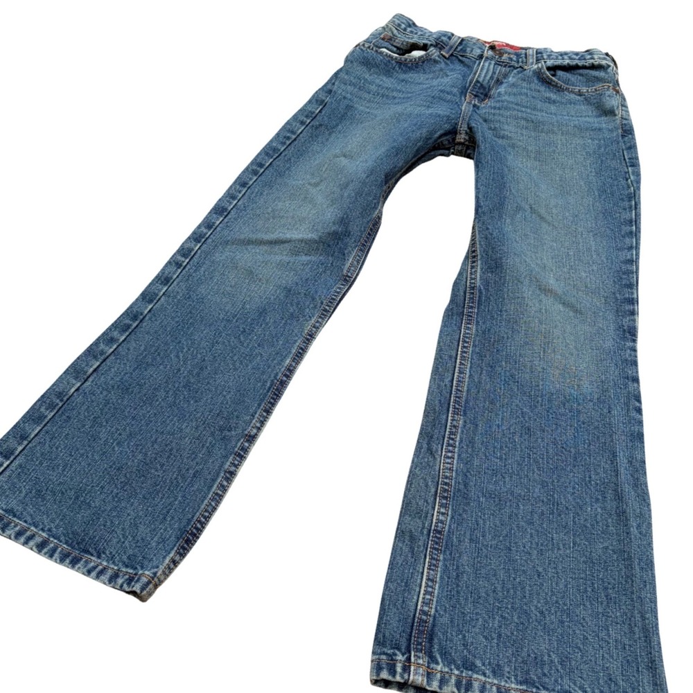 Y2K Lowrise Flare Arizona Jean Co Womens Bootcut Jeans Medium Wash Blue Denim